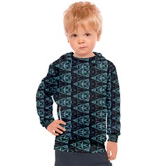 Digital Traingles Kids  Hooded Pullover