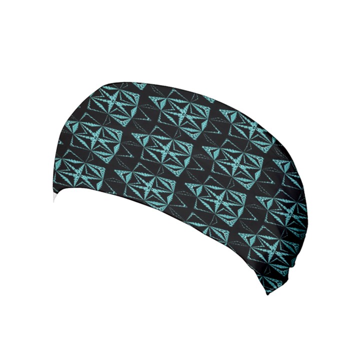 Digital Traingles Yoga Headband