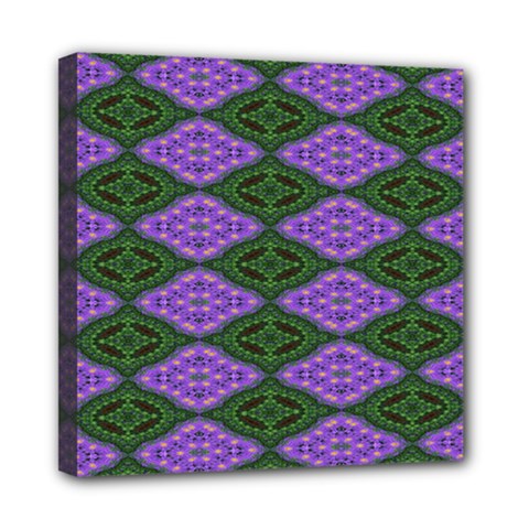 Digital Grapes Mini Canvas 8  X 8  (stretched) by Sparkle