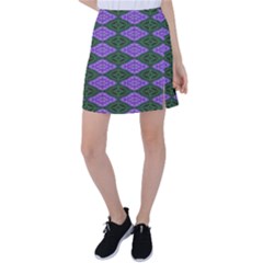 Digital Grapes Tennis Skirt