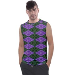 Digital Grapes Men s Regular Tank Top