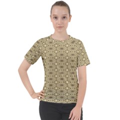 Digital Flowers Women s Sport Raglan Tee