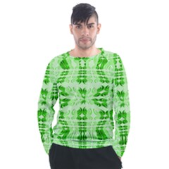 Digital Illusion Men s Long Sleeve Raglan Tee