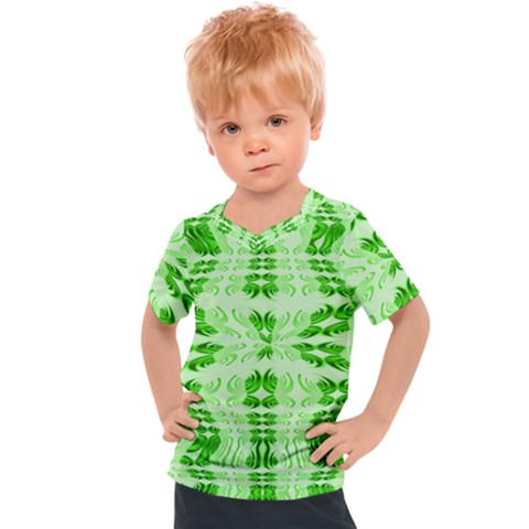 Digital Illusion Kids  Sports Tee by Sparkle