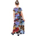 Rainbow Season Kids  Short Sleeve Maxi Dress View2