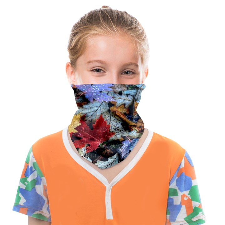 Rainbow Season Face Covering Bandana (Kids)