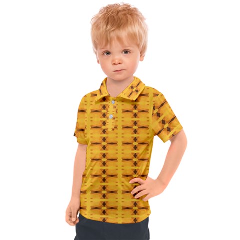 Digital Illusion Kids  Polo Tee by Sparkle