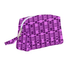 Digital Violet Wristlet Pouch Bag (medium) by Sparkle