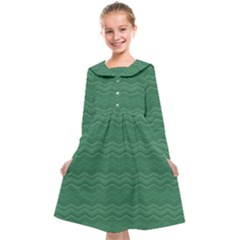 Digital Waves Kids  Midi Sailor Dress