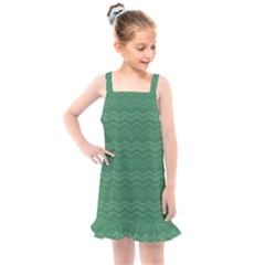 Digital Waves Kids  Overall Dress by Sparkle