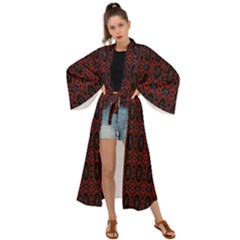 Digital Mandale Maxi Kimono by Sparkle