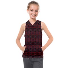 Digital Mandale Kids  Sleeveless Hoodie