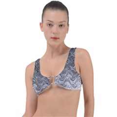 Grey Glow Cartisia Ring Detail Bikini Top by Sparkle