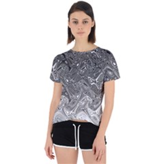 Grey Glow Cartisia Open Back Sport Tee