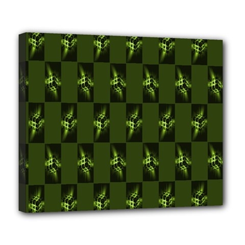 Sparkcubes Deluxe Canvas 24  X 20  (stretched) by Sparkle