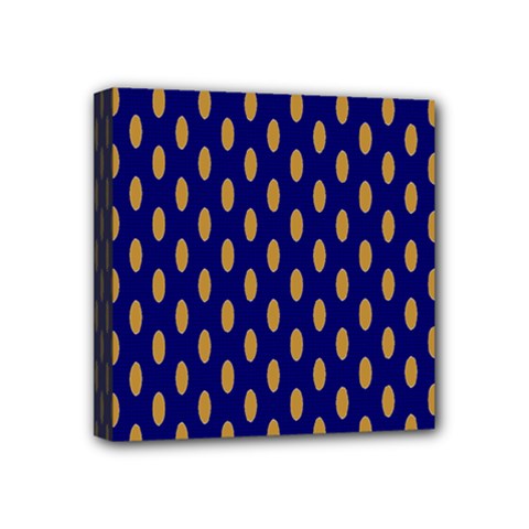 Polka Dots Mini Canvas 4  X 4  (stretched) by Sparkle