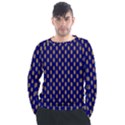 Polka Dots Men s Long Sleeve Raglan Tee View1