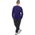 Polka Dots Men s Long Sleeve Raglan Tee View2