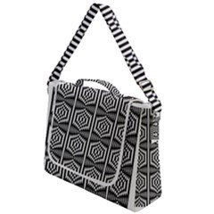 Optical Illusion Box Up Messenger Bag