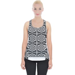 Optical Illusion Piece Up Tank Top by Sparkle