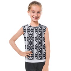 Optical Illusion Kids  Mesh Tank Top