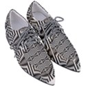 Optical Illusion Pointed Oxford Shoes View3