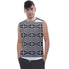 Optical Illusion Men s Regular Tank Top