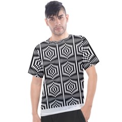 Optical Illusion Men s Sport Top