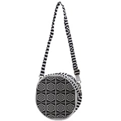 Optical Illusion Crossbody Circle Bag by Sparkle