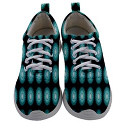 Mandala Pattern Mens Athletic Shoes by Sparkle