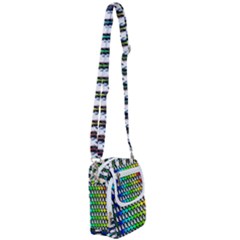 Geometric Balls Shoulder Strap Belt Bag by Sparkle