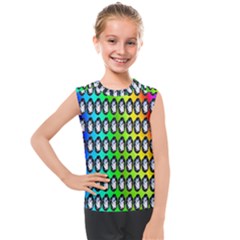 Geometric Balls Kids  Mesh Tank Top