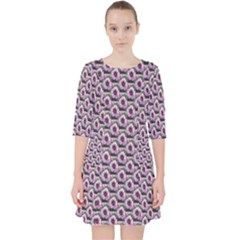 Flowers Pattern Pocket Dress