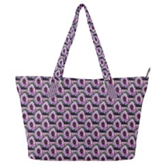 Flowers Pattern Full Print Shoulder Bag by Sparkle