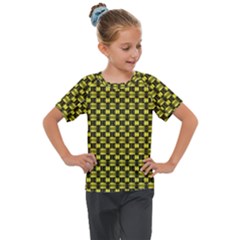 Shiny Knot Kids  Mesh Piece Tee