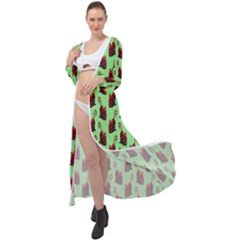 Funnyspider Maxi Chiffon Beach Wrap by Sparkle