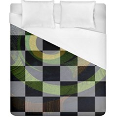 Circle Checks Duvet Cover (california King Size) by Sparkle