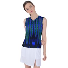 Glowleafs Women s Sleeveless Sports Top by Sparkle