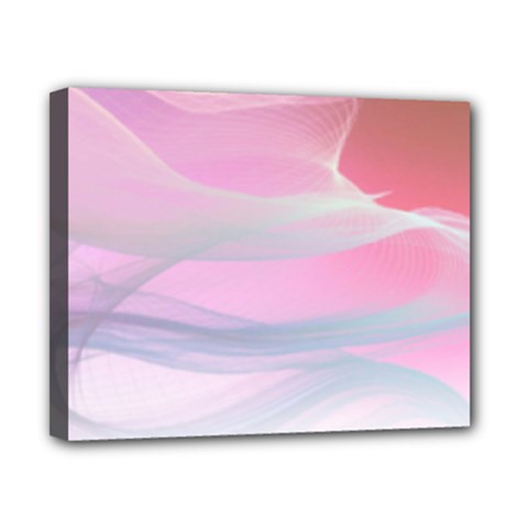 Pink Fractal Canvas 10  X 8  (stretched) by Sparkle