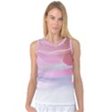 Pink Fractal Women s Basketball Tank Top View1