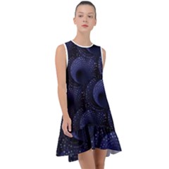 Sell Fractal Frill Swing Dress by Sparkle