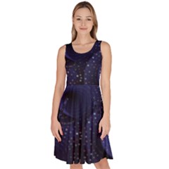 Sell Fractal Knee Length Skater Dress With Pockets by Sparkle