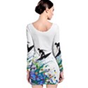 Nature Surfing Long Sleeve Bodycon Dress View2