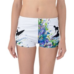 Nature Surfing Reversible Boyleg Bikini Bottoms by Sparkle