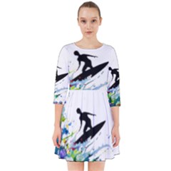 Nature Surfing Smock Dress by Sparkle