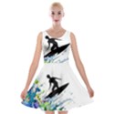 Nature Surfing Velvet Skater Dress View1