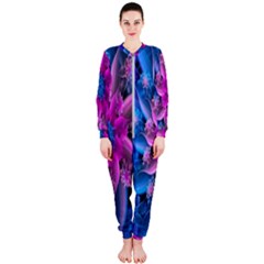 Fractal Flower Onepiece Jumpsuit (ladies)  by Sparkle