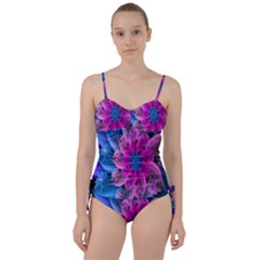 Fractal Flower Sweetheart Tankini Set by Sparkle