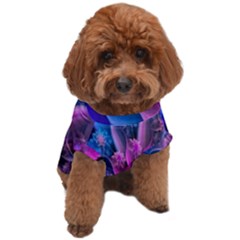 Fractal Flower Dog T-shirt