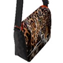 Nature With Tiger Flap Closure Messenger Bag (S) View2